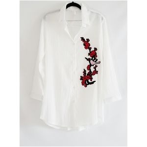 🌺Unbranded Button Down Long Sleeve Shirt Dres